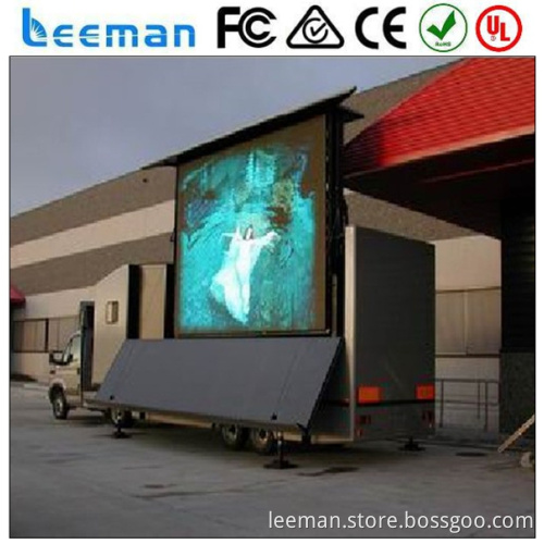 car billboard Leeman 2015 vms trailer
